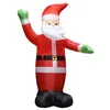 Image de vidaXL Père Noël gonflable avec LED Décoration de Noël IP44 4,5 m