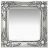 Image de vidaXL Miroir mural style baroque 40x40 cm Argenté 320306
