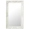 Image de vidaXL Miroir mural style baroque 50x80 cm Blanc 320320