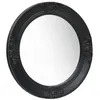 Image de vidaXL Miroir mural style baroque 50 cm noir 320347
