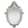 Image de vidaXL Miroir mural style château 56x76 cm Argenté 320358