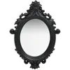 Image de vidaXL Miroir mural style château 56x76 cm Noir 320359