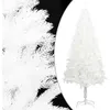 Image de vidaXL Sapin de Noël Artificiel avec Support Décoration de Noël Sapin Réaliste Salon Salle de Séjour Intérieur Maison Blanc 321021