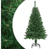 Image de vidaXL Arbre de Noël Artificiel avec Branches Epaisses Décoration de Noël Arbre Réaliste Salon Salle de Séjour Intérieur Maison Blanc 150 cm PVC