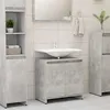 Image de Armoire de salle de bain Gris béton 60x33x61 cm Bois ingénierie