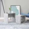 Image de Ensemble de table basse Gris béton 48x30x45 cm Bois ingénierie