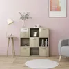 Image de Bibliothèque Chêne sonoma 90x30x90 cm Bois d'ingénierie