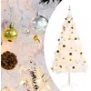 Image de vidaXL Arbre de Noël Artificiel Pré-éclairé avec Boules, Sapin de Noël avec LED, Décoration de Vacances, Ornement de Fête 321503