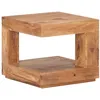 Image de Table basse 45x45x40 cm Bois d acacia massif