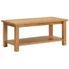 Image de vidaXL Salontafel 90x45x40 cm massief eikenhout289194