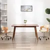 Image de vidaXL Chaise pivotante de bureau Crème Bois courbé et similicuir3054850
