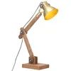 Image de Lampe de bureau industrielle laiton rond 58x18x90 cm e27