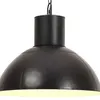 Image de vidaXL Hanglamp rond 25 W E27 48 cm zwart320565