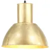 Image de vidaXL Hanglamp rond 25 W E27 28,5 cm messingkleurig320568