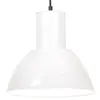 Image de vidaXL Hanglamp rond 25 W E27 28,5 cm wit320570