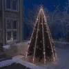 Image de vidaXL Guirlande Lumineuse Filet d'Arbre de Noël 400 LED Lumière de Décoration Sapin de Noel Salon Maison Intérieur Jardin Extérieur 400 cm