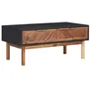 Image de vidaXL Salontafel 90x50x40 cm massief acaciahout en MDF289908