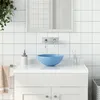 Image de vidaXL Lavabo de Salle de Bain Rond Vasque à Poser de Toilette Lave-mains de Cuisine Salle Cosmétique Maison Intérieur 146978