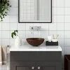 Image de vidaXL Lavabo de Salle de Bain Vasque à Poser de Toilette Lave-mains de Cuisine Salle Cosmétique Maison Intérieur Céramique 146984