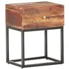 Image de Table de chevet vidaXL 40x30x50 cm Bois d'acacia brut