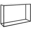 Image de vidaXL Wandtafel 120x35x75 cm gehard glas wit322817