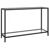 Image de vidaXL Wandtafel 120x35x75 cm gehard glas transparant322839