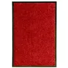 Image de Paillasson lavable Rouge 40x60 cm
