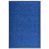 Image de Paillasson lavable Bleu 60x90 cm