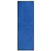 Image de Paillasson lavable Bleu 60x180 cm