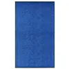 Image de Paillasson lavable Bleu 90x150 cm