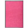 Image de vidaXL Deurmat wasbaar 60x90 cm roze323446