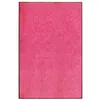 Image de vidaXL Deurmat wasbaar 120x180 cm roze323450