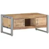 Image de Table basse 95x50x40 cm Bois de manguier brut