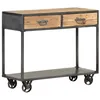 Image de Table console 90x35x74 cm Bois de récupération massif
