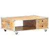 Image de vidaXL Salontafel 89x59x33 cm massief ruw mangohout323408