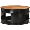 Image de vidaXL Table Basse Table d'Appoint Table de Canapé Meuble de Salon Meuble de Salle de Séjour Maison Intérieur 68x68x36 cm Bois d'Acacia Massif 321933