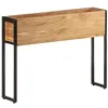 Image de Jardinière 90x20x68 cm Bois massif d acacia
