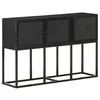 Image de vidaXL Buffet 115x30x76 cm Bois de manguier massif323579