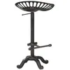 Image de Tabouret de bar Noir Fonte