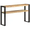 Image de Table console 120x30x75 cm Bois de manguier brut