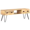 Image de Meuble TV 120x35x45 cm Bois solide de manguier