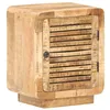 Image de Table de chevet 40x30x50 cm Bois de manguier brut