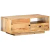 Image de Table basse 90x50x35 cm Bois solide de manguier