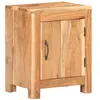 Image de vidaXL Nachtkastje 40x30x50 cm massief acaciahout320474