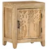 Image de Table de chevet 40x30x50 cm Bois de manguier massif