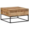Image de Table basse 68x68x41 cm Bois de manguier brut