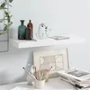 Image de Étagère murale flottante Blanc brillant 60x23,5x3,8 cm MDF