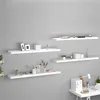 Image de vidaXL Wandschappen zwevend 4 st 120x23,5x3,8 cm MDF wit323822