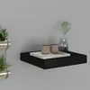 Image de vidaXL Wandschap zwevend 23x23,5x3,8 cm MDF zwart323823