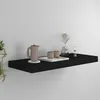 Image de Étagère murale flottante Noir 60x23,5x3,8 cm MDF